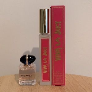 Juicy Couture Giorgio Armani duo bundle